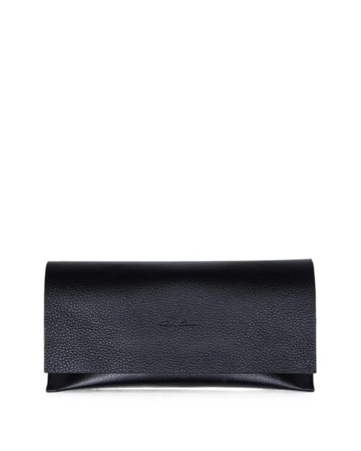Rick Owens Blue Shield Stud-Embellished Sunglasses