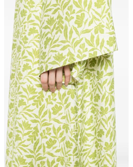 Bambah Yellow Verde Moza Dress