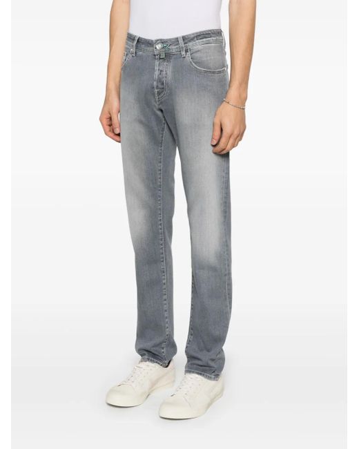 Jacob Cohen Gray Jumqm006061S3618S2 Slim Fit Nick for men