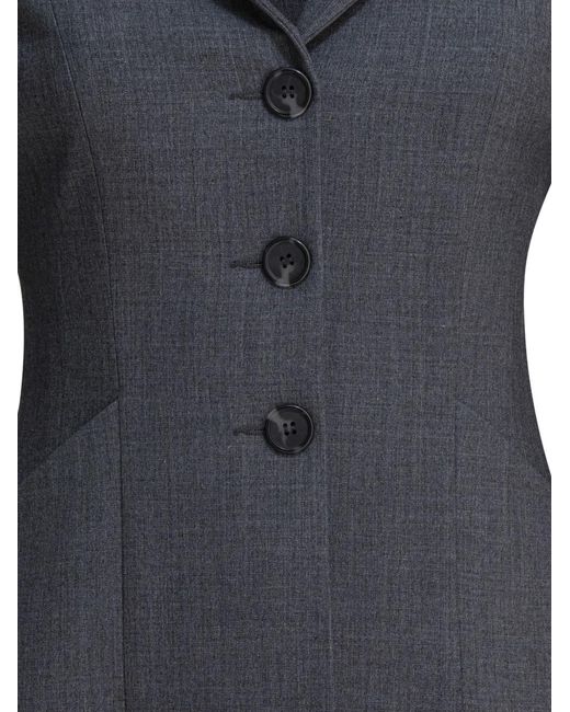 Semler Black Button-Fastening Blazer