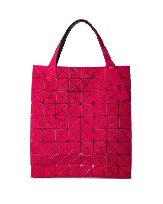 Issey Miyake Red Prism Plus Tote Bag