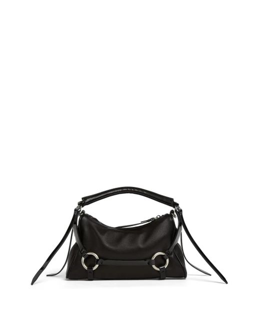 DSquared² Black Leather Shoulder Bag