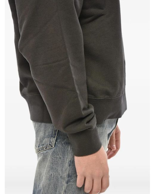 1989 STUDIO Gray Long-Sleeve Round-Neck Sweatshirt for men