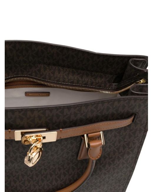 Michael Kors Black Large Hamilton Moderne Tote Bag