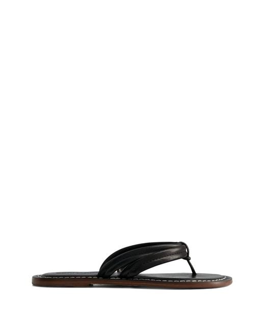 Bernardo White Miami Leather Sandals