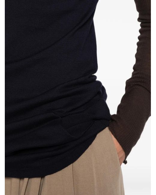 Paloma Wool Black Hari V-Neck Knit Top