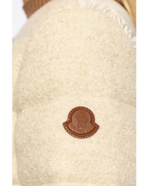 Moncler Natural Elegant Winter Mini Jacket For