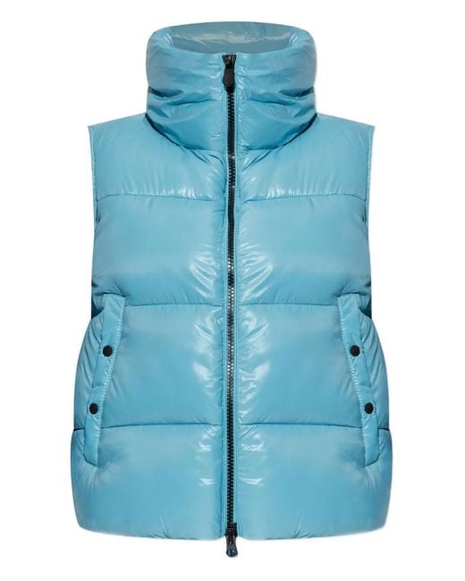 Save The Duck Blue Ama Padded Gilet