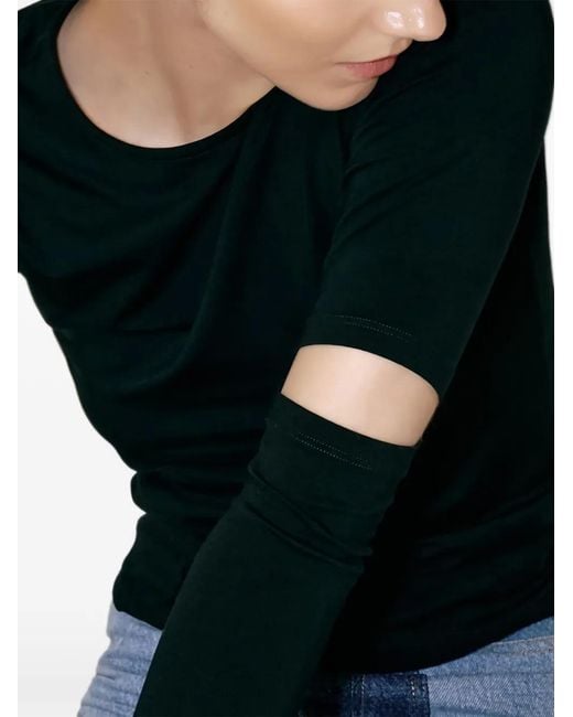 MARCELLA Black Indra Long-Sleeve Top