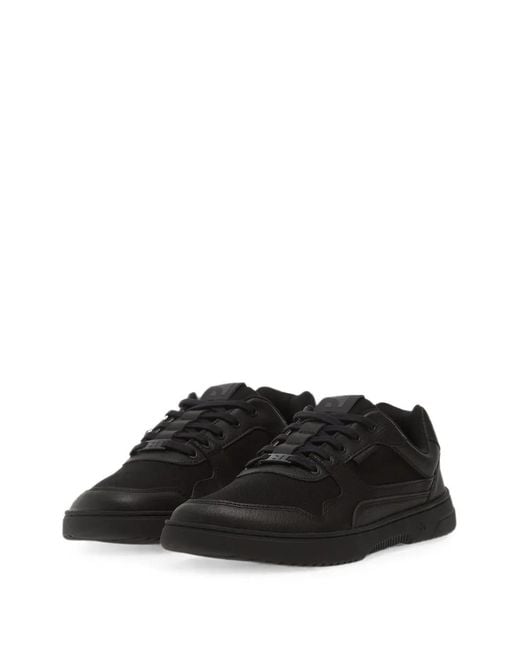 Barebarics Black Zing Panelled Sneakers
