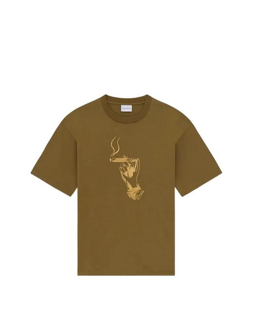 Drole de Monsieur Green Cuba Cotton T-Shirt for men