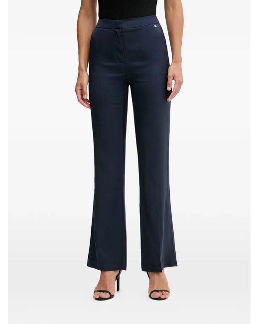 Pedro Del Hierro Madrid Blue Flared Trousers