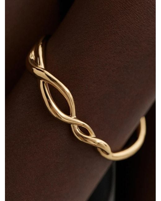 Monica Vinader Metallic Ochre Bangle