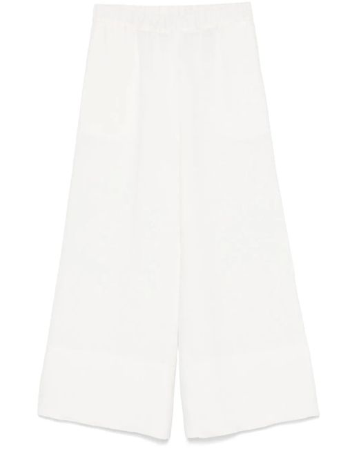 Antonelli White Tropea Trousers