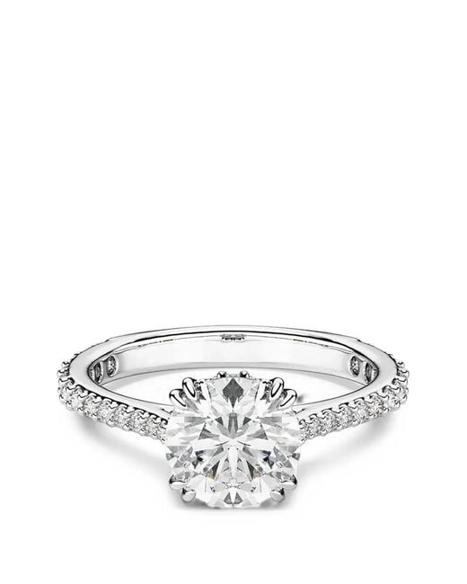 Swarovski White Stilla Crystal-Embellished Ring