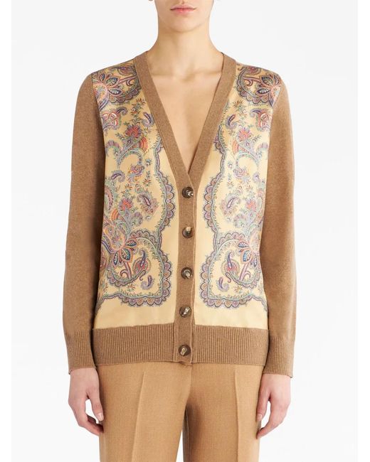 Etro Brown Cardigan