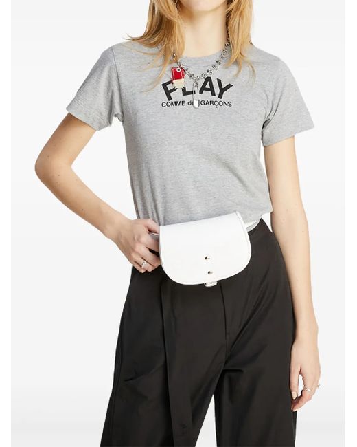 COMME DES GARÇONS PLAY Gray Play T-Shirt