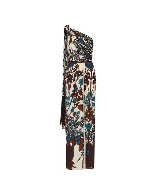 Johanna Ortiz White Royal Garden Midi Dress