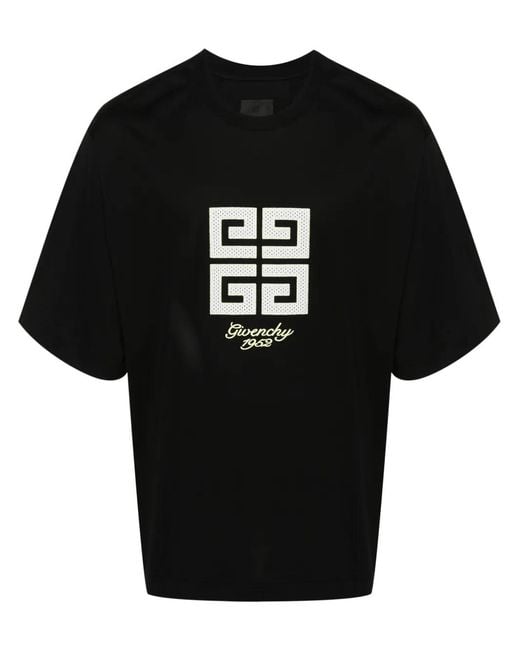 Givenchy Black T-Shirt With Logo for men