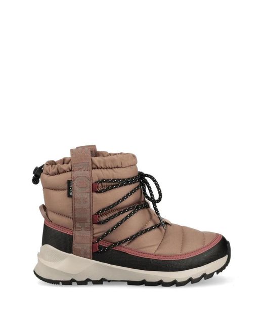 The North Face Brown Logo-Embellishment Boots