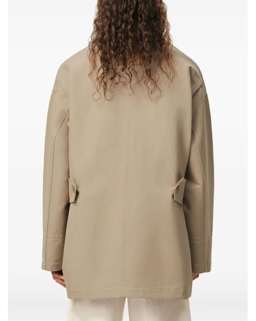 AMI Natural Patch-Pocket Worker Jacket