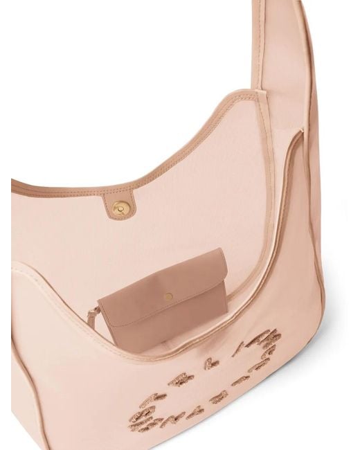 Stella McCartney Pink Logo Shoulder Bag