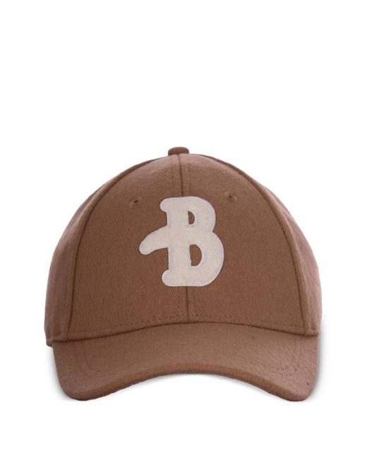 Ballantyne Brown Initial Appliqué Hat for men