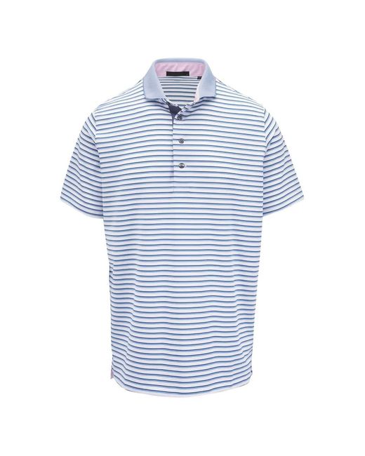 Greyson Blue Pescadero Striped Polo Shirt for men