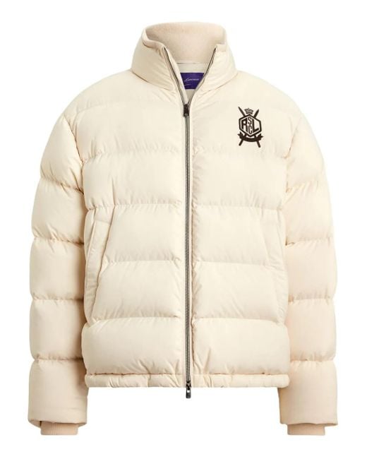 Ralph Lauren Natural Emerson Quilted Bomber Jacket for men