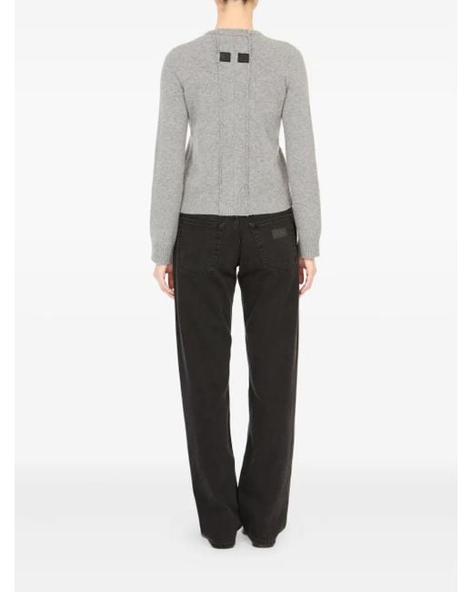 MM6 by Maison Martin Margiela パッチポケット カーディガン Gray
