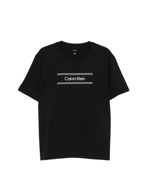 Calvin Klein Black T-Shirt Graphic for men