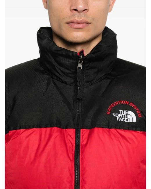 The North Face Red 1996 Retro Nuptse Jacket for men