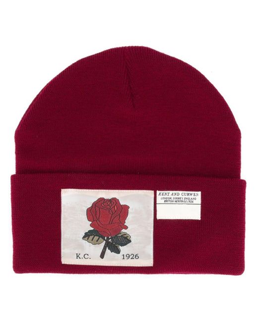 Kent \u0026 Curwen Appliqué Patch Beanie in 