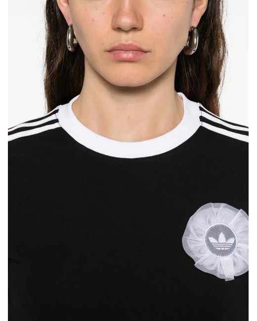 Adidas T-Shirt Met Patch in het Black