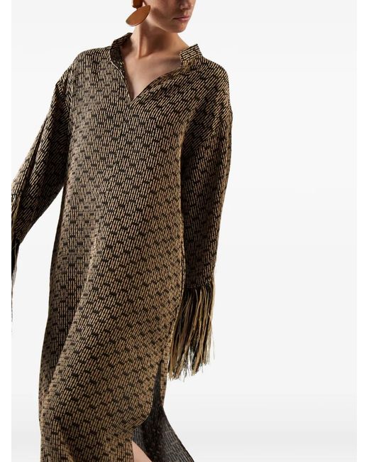 Taller Marmo Natural Tigris Rattan Dress