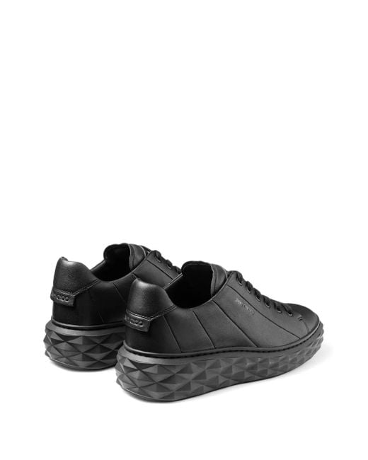 Jimmy Choo Diamond Light Maxi Sneakers in het Black