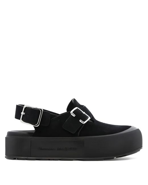 メンズ Alexander McQueen プラットフォーム サンダル Black