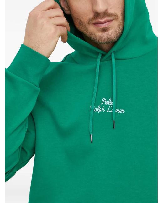 Polo Ralph Lauren Blue Logo Hoodie for men