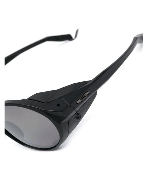 Oakley Black Oval-Frame Sunglasses for men