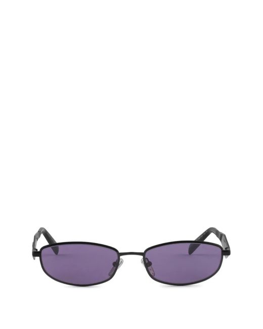 Prada Purple Sunglasses With Prada Logo
