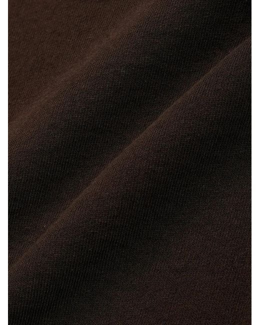 Sporty & Rich Brown Soho Logo-Print Sweatshirt