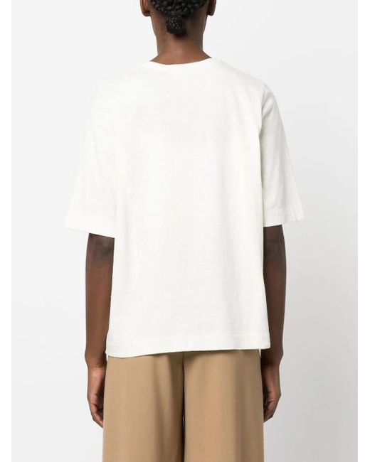 Closed White T-Shirt Wide Sleeve