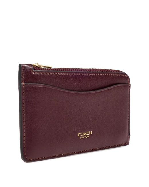 COACH Red Wallets & Cardholders