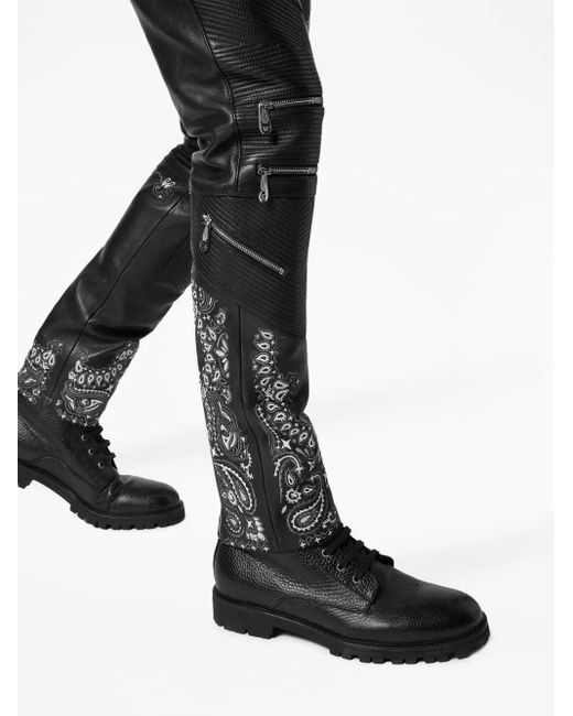 Philipp Plein Gray Trouser for men