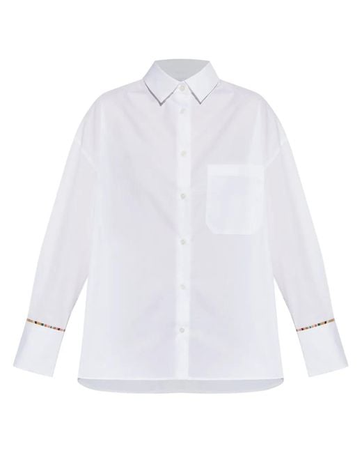Paul Smith White Cotton Shirt