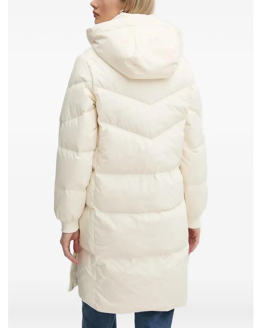 Converse Natural Hooded Quilted Jacket