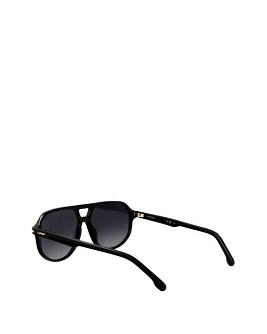Carrera Black 375S Double-Bridge Pilot Sunglasses for men