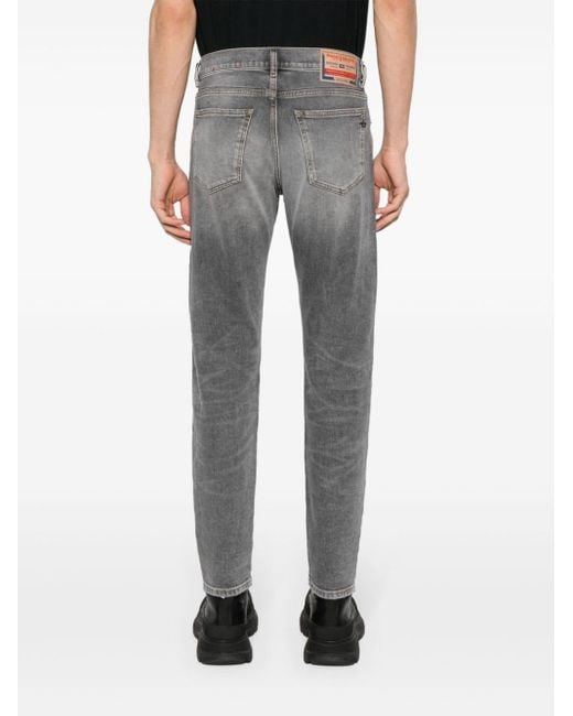 DIESEL D-Strukt Slim-Fit-Jeans in Gray für Herren