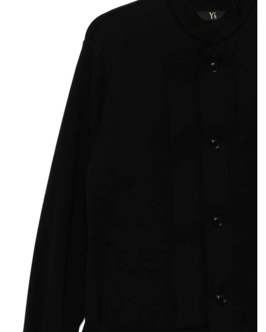 Y's Yohji Yamamoto Black Cotton Jacket