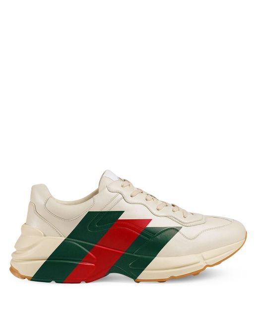 gucci white chunky sneakers